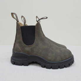 BLUNDSTONE ブランドストーン　BS2239　スムースレザーラグブーツ　ラスティックブラウンLUG BOOT:サイドゴアブーツ