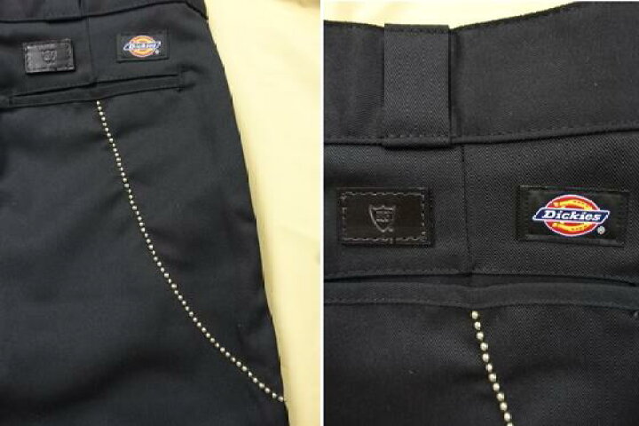 楽天市場】HTC x Dickies ボールチェーンスタッズカスタムパンツ874 