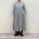 セールGRANDMA MAMA DAUGHTER ヴィンテージオーチャード(Vintage Orchard )スタンドカラーAラインワンピースGE2534001グランマ ママ ドーター