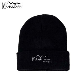 セールMANASTASH 2023秋冬モデル加賀美健×マナスタッシュコラボビーニーニットキャップKen Kagami×MANASTASH　KEN'S BEANIE MST LOGOメンズレディースニット帽7923274001(マナスタッシュ)