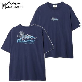 MANASTASH ドラゴン柄バックプリントTシャツDRAGON TEE 7924134015 (マナスタッシュ)