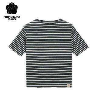 �Z�[�������Y�W�[���Y �o�X�N�{�[�_�[����T�V���cMMTS6005 BASQUE BORDER S/S TEE��MOMOTARO JEANS�i�����^���E�W�[���Y�jMADE IN JAPAN���{��