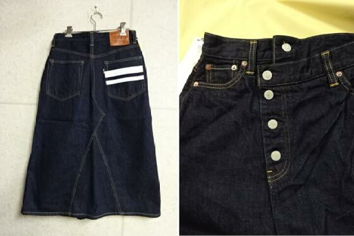楽天市場 桃太郎ジーンズ12オンス出陣レディースリメイク風デニム巻きスカートgoing To Battle Ladys 12oz Denim Skirt Momotaro Jeans モモタロウジーンズ Sk0103 2 Cansasキャンサス