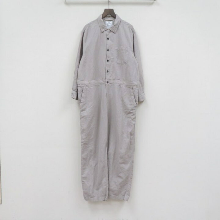 楽天市場】HTS綿麻オーバーダイオールインワンCOTTON LINEN PLAIN 