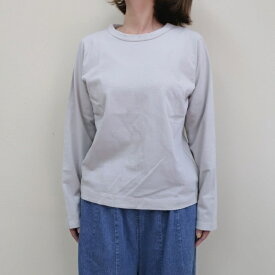 NATURAL LAUNDRY ★トラッド天竺長袖Tシャツ（定番無地Tシャツ）　　7231C-201（ナチュラルランドリー） MADE IN JAPAN(日本製)