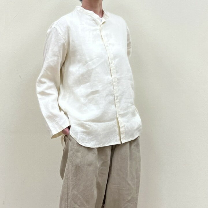 楽天市場】セールNATURAL LAUNDRY リネンクロスハナヤシャツ7263T-004 