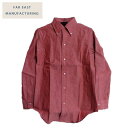セールFAR EAST MANUFACTURING シャンブレーボタンダウンシャツ(カーマインCARMINEレッド)[007]Chambray B.D. SHIRTS★ファーイーストマニュファクチャリング00-002-007 MADE IN JAPAN日本製（RESOLUTリゾルト）