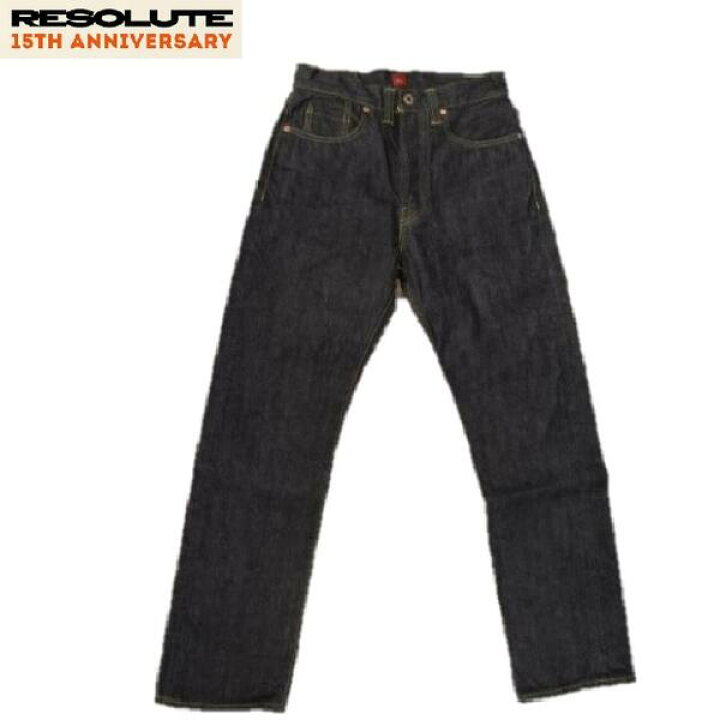 楽天市場】RESOLUTE GB714 15周年ブラックデニム大戦モデルジーンズ 