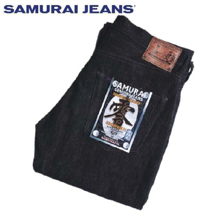 楽天市場】SAMURAI JEANS 17oz武士道ブラックセルビッチデニムS5000VX 