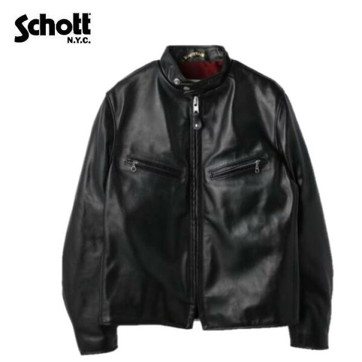 楽天市場】Schott（ショット）641XXHホースハイドカフェレーサー 