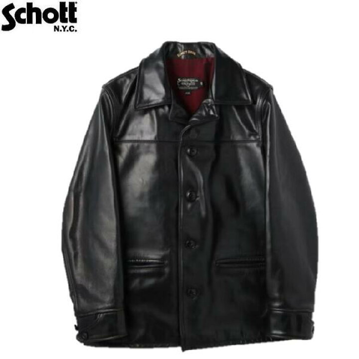 楽天市場】Schott MADE IN U.S.A.632US レザーニューカーコートNEW 