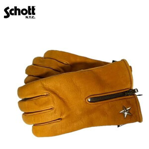 Schott NEWEB^[WbvO[uWINTER ZIP GLOVE({)Vbg7824970044yN[|ΏۊOz
