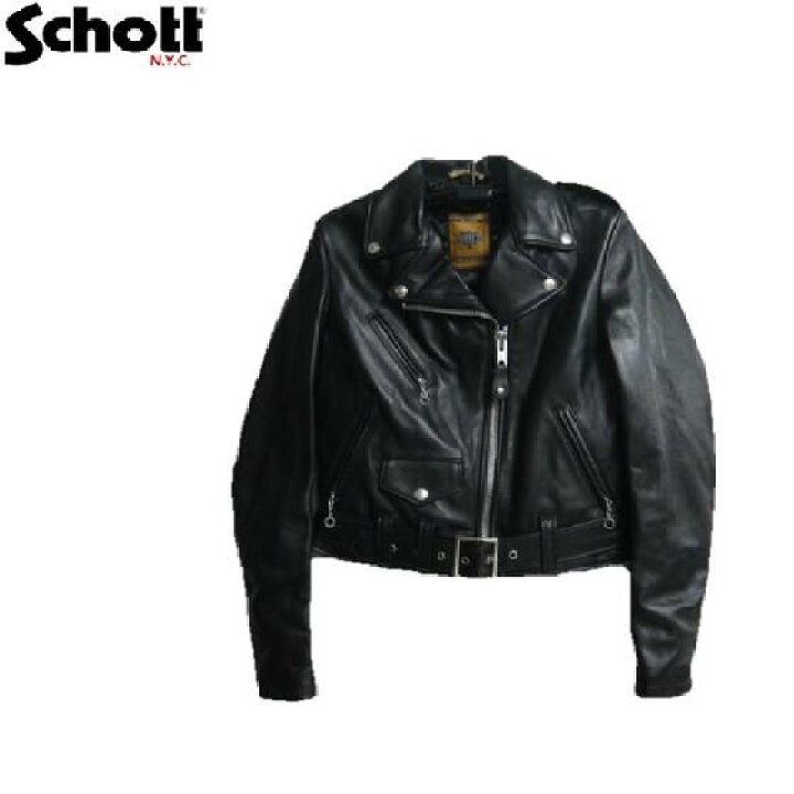 楽天市場】Schott PERFECT（レディース）ラムレザーワンスターダブル 