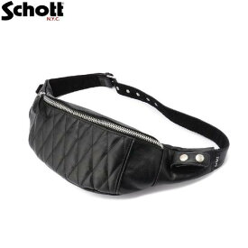 Schott パデッドレザーボディバッグ PADDED BODY BAG 3109023☆ショット7823976006【ラクーポン対象外】