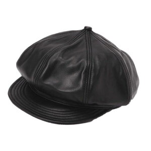 Schott���U�[�j���[�X�{�[�C�L���b�v(���U�[�L���X�P�b�g)LEATHER NEWSBOY CAP 3129113 7825974006�V���b�g�X�q