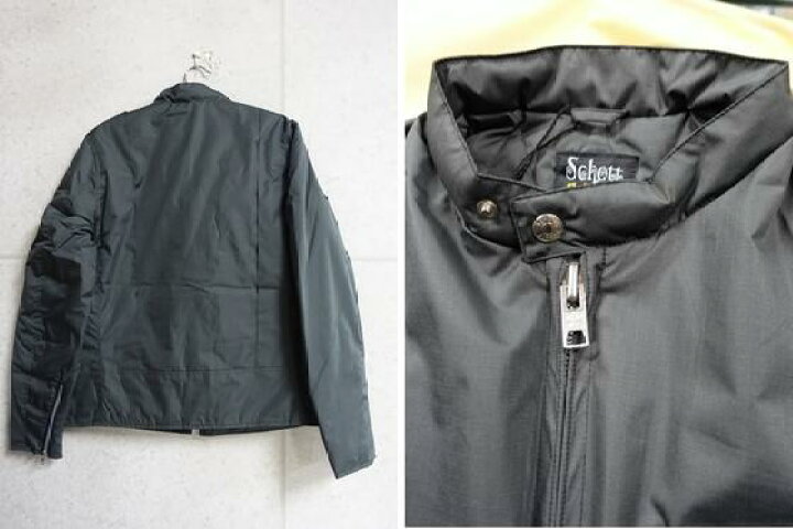 楽天市場】Schott x TAIONタイオンコラボシングルライダースダウン 