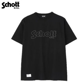 Schott 「BASIC LOGO」プリントTシャツT-SHIRT ベーシックロゴ 7824934002 ショット