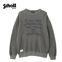 楽天市場】schott ショット（カラーグレー）（スウェット・トレーナー 