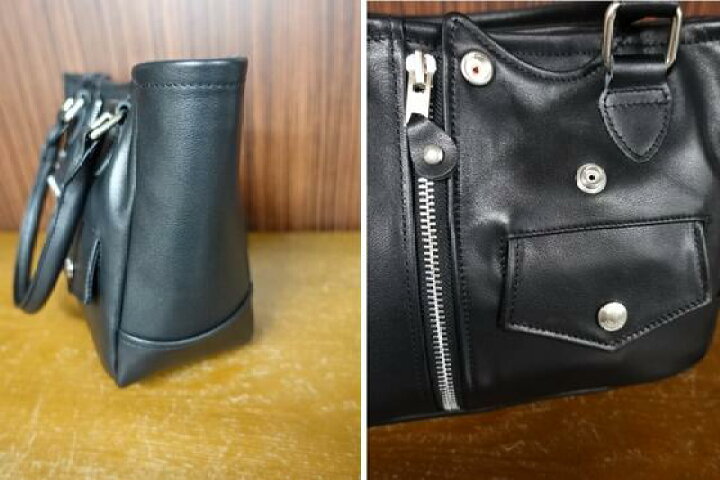 楽天市場】Schott レザーライダースミニトートバッグ MINI RIDERS TOTE 