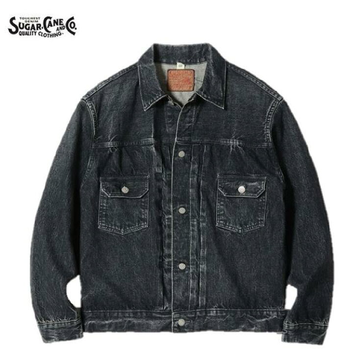 楽天市場】SUGAR CANE 14.25オンススブラックデニムエイジング加工2nd 