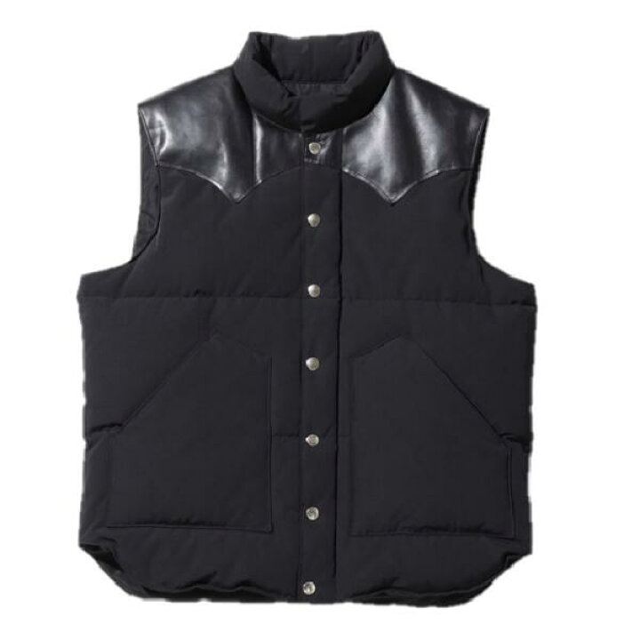 楽天市場】SUGAR CANE 2024レザーヨークダウンベストLEATHER YOKE T/C  