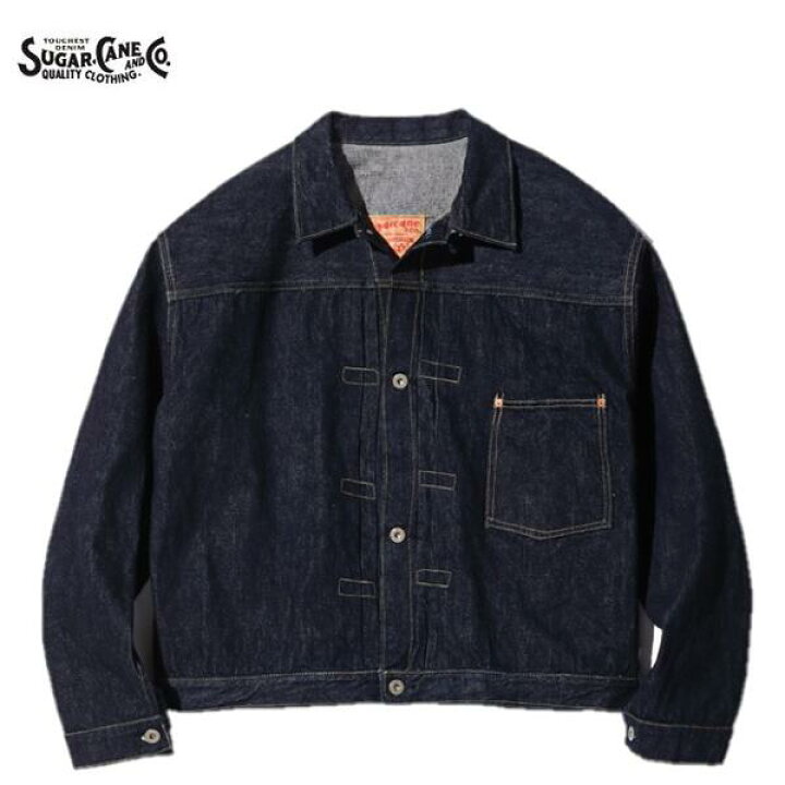 楽天市場】SUGAR CANE 1943モデルダウンパッチ13.5オンスブルーデニム 