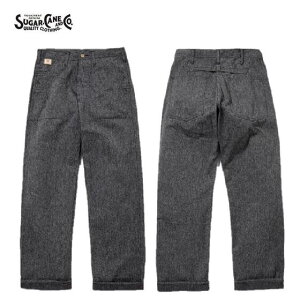 SUGAR CANE ubNRo[gGWjApcBLACK COVERT ENGINEER PANTS SC41825iVK[P[jMADE IN JAPAN({)
