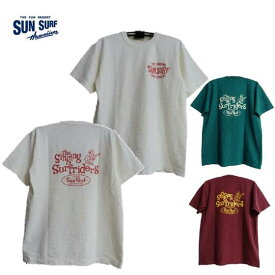 セールSUNSURF「SURFRIDERS」バックプリントTシャツ SS79211 S/S SPECIAL T-SHIRT （サンサーフ）MADE IN JAPAN日本製