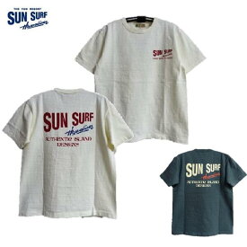 SUNSURF「SUNSURF LOGO」ブランドロゴバックプリントTシャツ SS79378 S/S T-SHIRT （サンサーフ）MADE IN JAPAN日本製