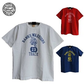 セールWhitesville WARRIORSプリントヘビー天竺半袖Tシャツ(日本製)14/- SHORT SLEEVE T-SHIRT W/PRINT WV79152(ホワイツビル)MADE IN JAPAN