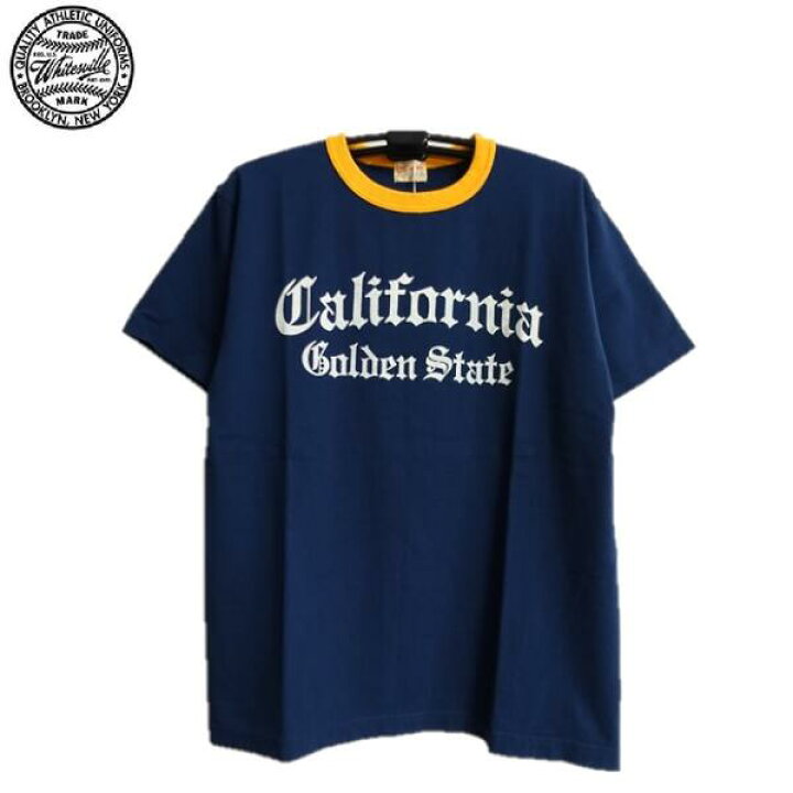 楽天市場】Whitesville CALIFORNIAプリントリンガーTシャツ(日本製)18 