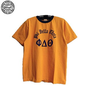 �Z�[��Whitesville Phi Delta Theta�t���b�L�[�v�����g�����K�[T�V���c(���{��)18/-SS RINGER T-SHIRT W/PRINT WV79522(�z���C�c�r��)MADE IN JAPAN