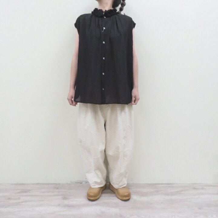 楽天市場】Veritecoeur LIMITEDフリルノースリーブ（ブラウス）LTD-186 