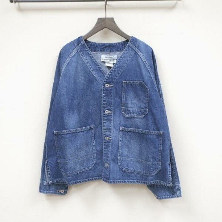 楽天市場】Veritecoeur LIMITEDノーカラーデニムカバーオール 