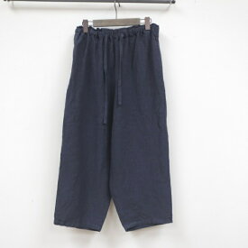 Vlas Blomme13520044★Washed 40/1 Linen イージーパンツMADE IN JAPAN(日本製)(ヴラス ブラム)