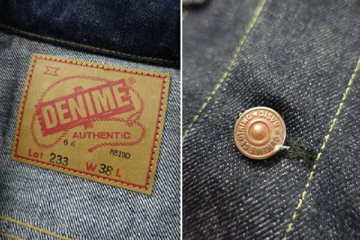 楽天市場】DENIME(ドゥニーム) Lot.233-66 (3RD TYPE)石川台 