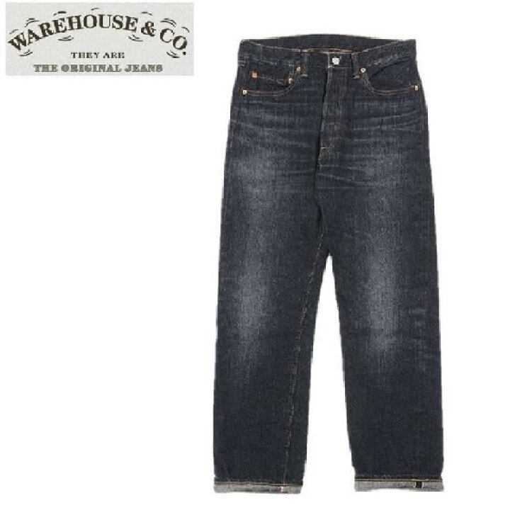 楽天市場】WAREHOUSE 2nd hand Series Lot 1100 BLACK (USED WASH 濃 