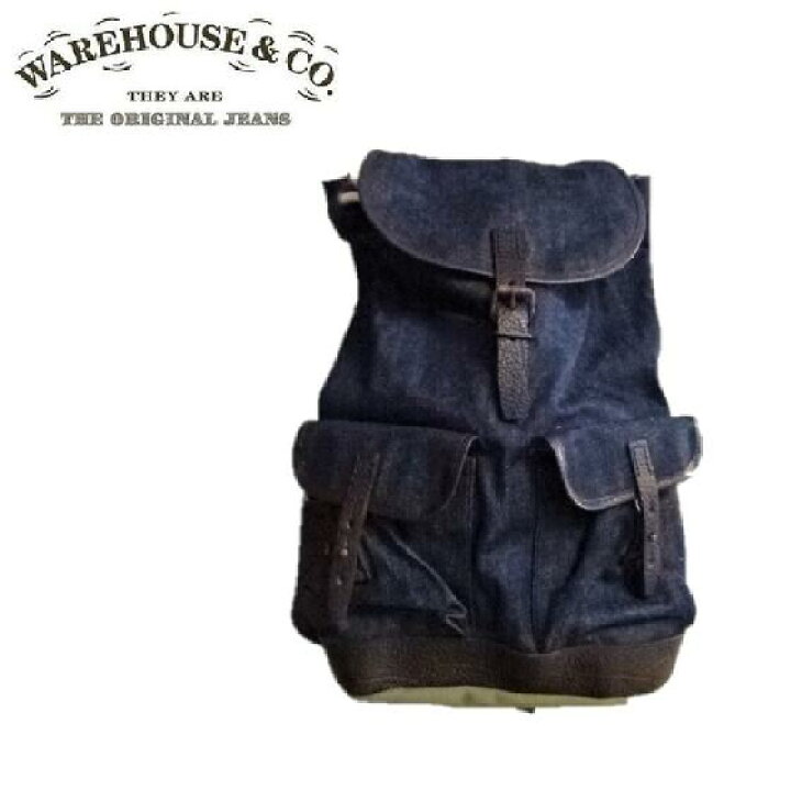 楽天市場】WAREHOUSE Lot 5211インディゴデニムバックパック(リュック 