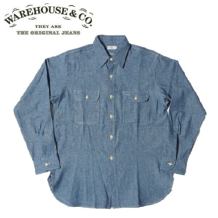 楽天市場】WAREHOUSE Lot.3048 シャンブレーシャツ (BIG YANK TYPE 