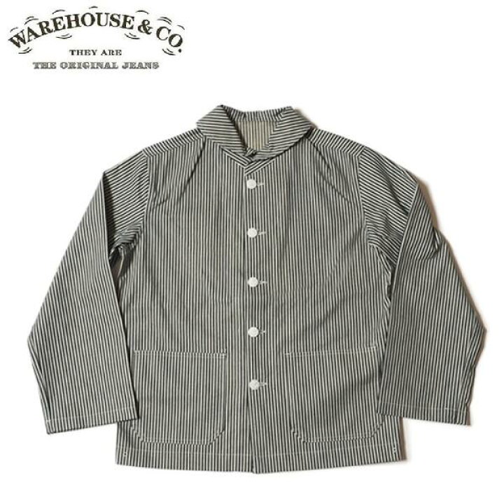 楽天市場】WAREHOUSE Lot 2220 U.S. NAVYヒッコリーショールカラー 