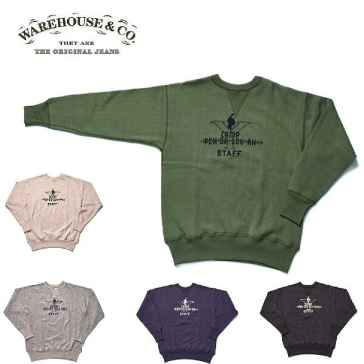 楽天市場】WAREHOUSE Lot.401 CAMP PENDALOUANプリント4本針セット 