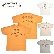 WAREHOUSE Lot 4601「M.A.S.H.」ステンシルプリントTシャツ（ウエアハウス）WARE HOUSE【ウェアハウス】M…