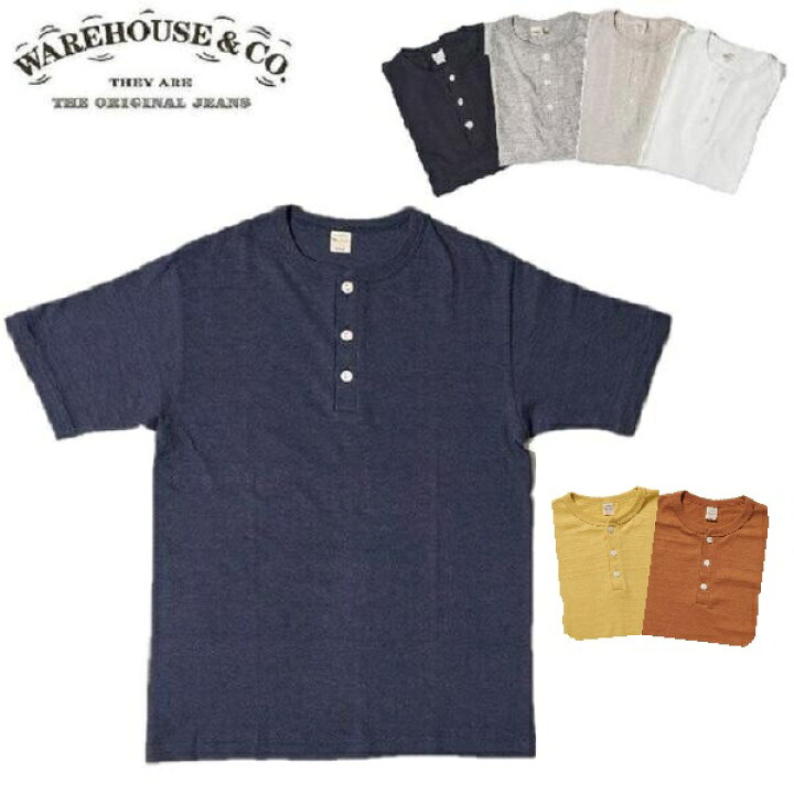 楽天市場】WAREHOUSE Lot 4601 Henley(2026)ヘンリーネック(無地)T 