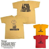 WAREHOUSE x Vintage PEANUTSコラボ I NEED ALL THE FRIENDS(CHARLIE BROWN)チャーリーブラウンプリントT…