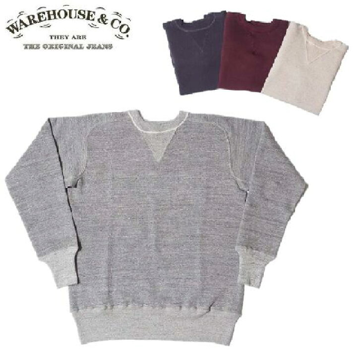 楽天市場】WAREHOUSE Lot.404フリーダムスリーブクルーネック両V  
