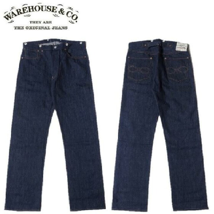 楽天市場】WAREHOUSE Lot 1001XX【1901 No.2 MODEL】インディゴデニム 