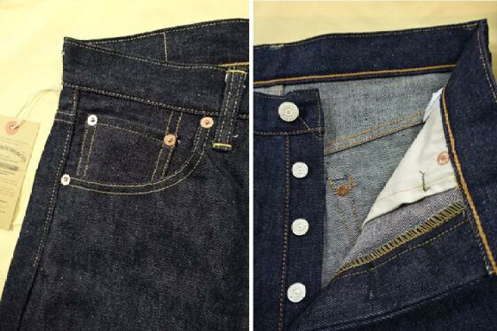 楽天市場】WAREHOUSE Lot 800XX(STANDARD) NON WASH 14.5ozデニム細身