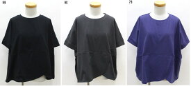 ●mao　made　【マオメイド】30S　ハイゲージ天竺　裾ラウンドTシャツ　021206