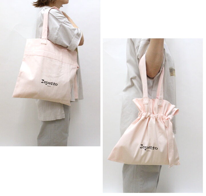 楽天市場】○repetto 【レペット】 巾着バッグ ダンスバッグ お稽古  