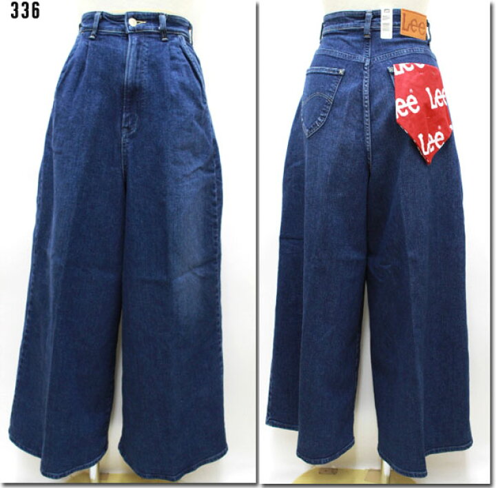楽天市場】○Lee 【リー】 HERITAGE ハイウェストワイドデニムパンツ 